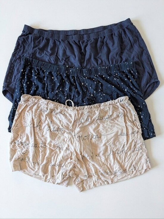 Various Other - SOMA and OLD NAVY Sleep Shorts Bundle of 3 Size XXL